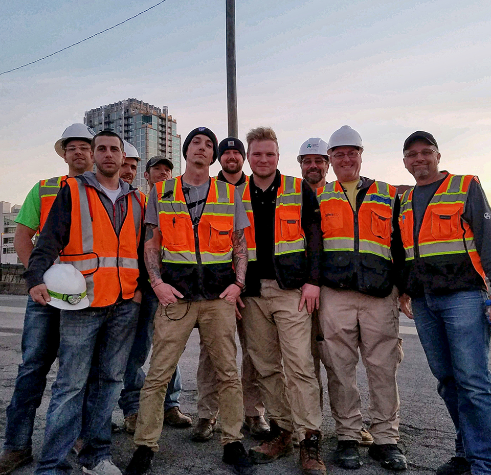 ASDT team members posing for a picture